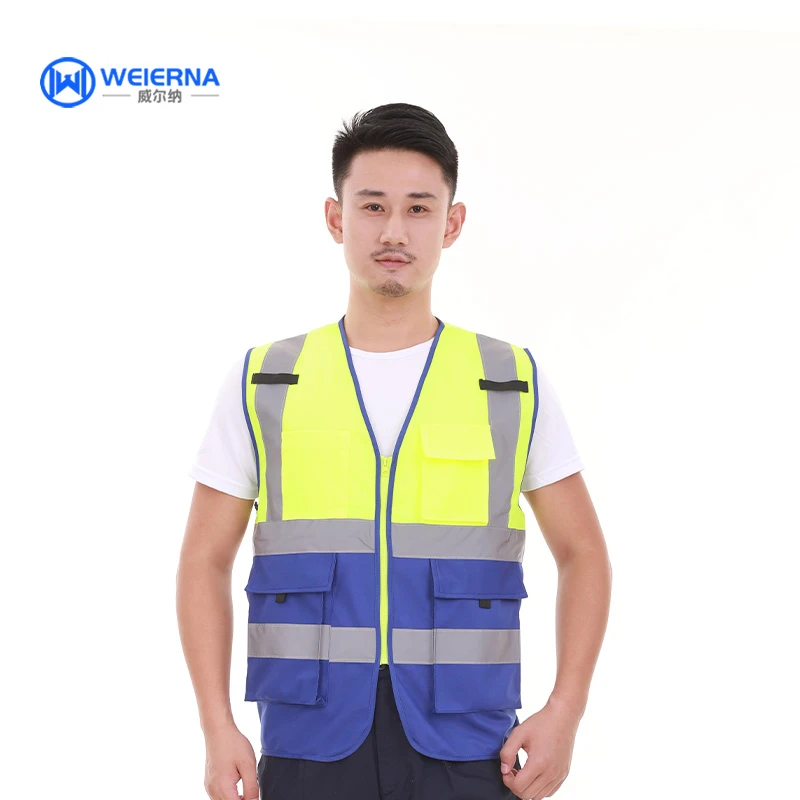 High Visibility fluorescent Safety Vest Manufacturer Weilna Security Technology High Visibility fluorescent Safety Vest Manufacturer Weilna Security Technology