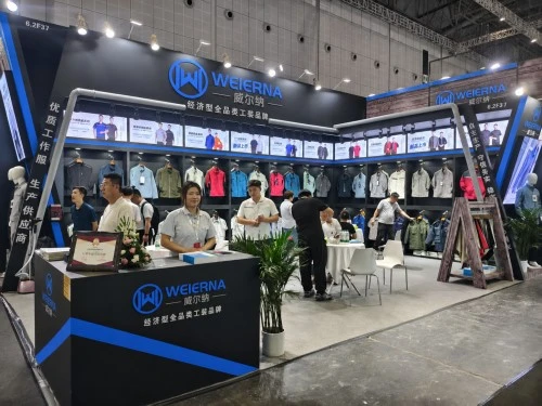 Weierna Showcases Protective Workwear at LINK FASHION Shanghai 2026 Weierna Showcases Protective Workwear at LINK FASHION Shanghai 2026