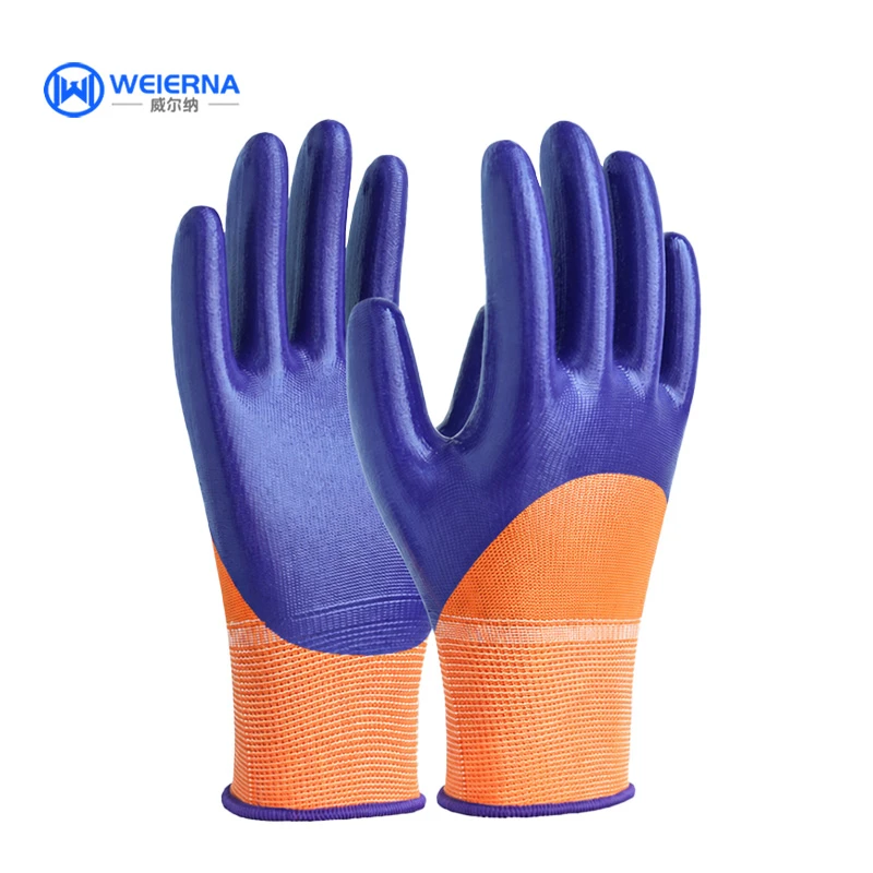Nitrile Palm Coated Handling Gloves
