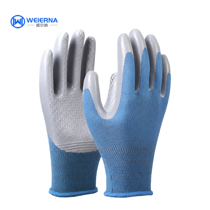 Oil Resistant Nitrile Coated Work Gloves