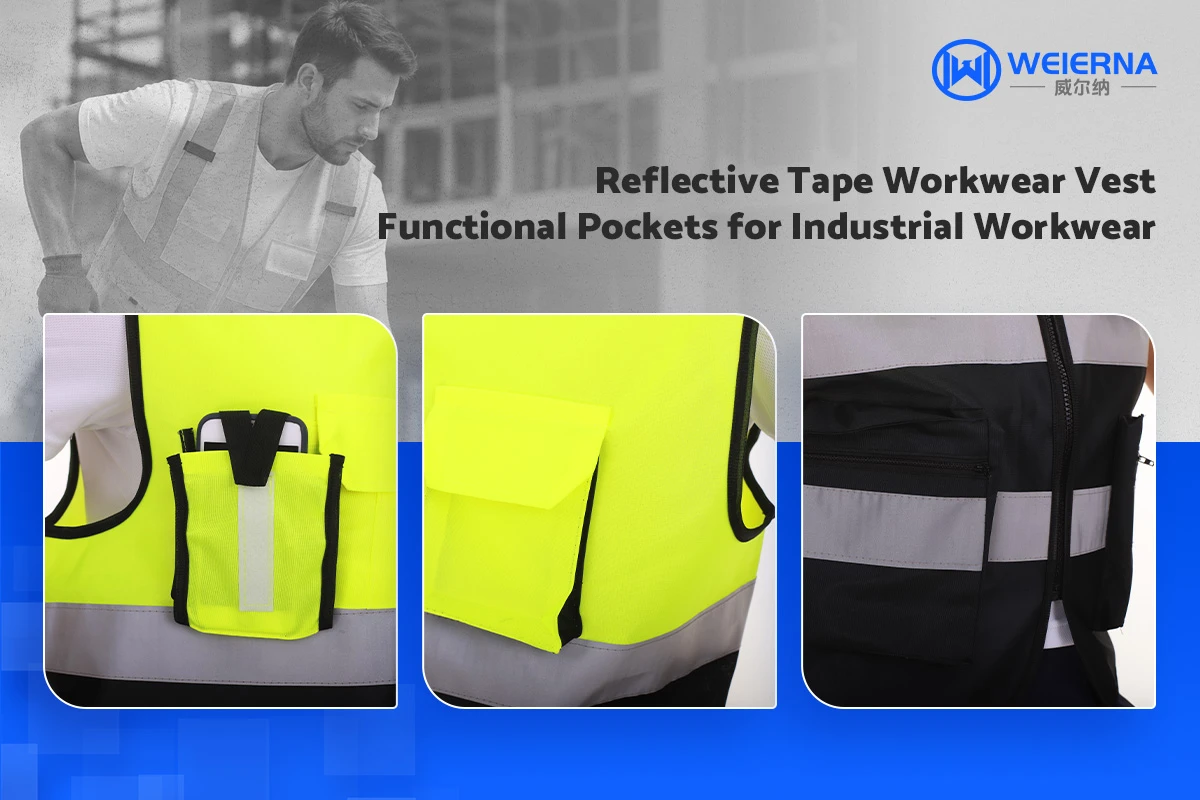 Reflective Tape Workwear Vest Factory Direct Supplier1-1 Reflective Tape Workwear Vest Factory Direct Supplier1-1