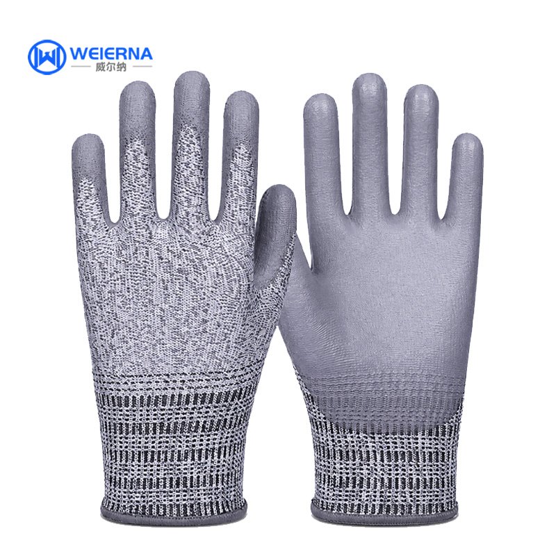 PU Coated Cut Resistant Gloves