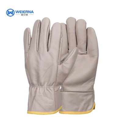 Industrial Leather Work Gloves