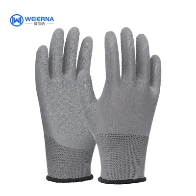 Latex Palm Coated Handling Gloves