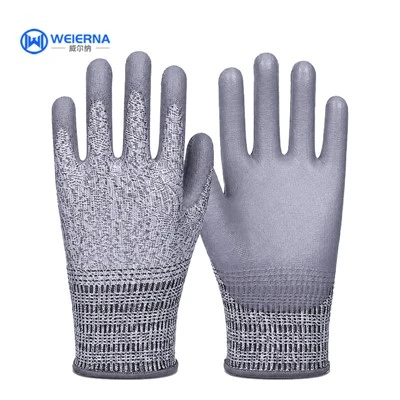 PU Coated Cut Resistant Gloves