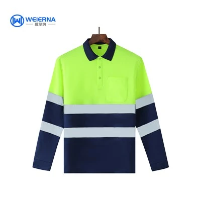 Reflective Tape Workwear Shirt